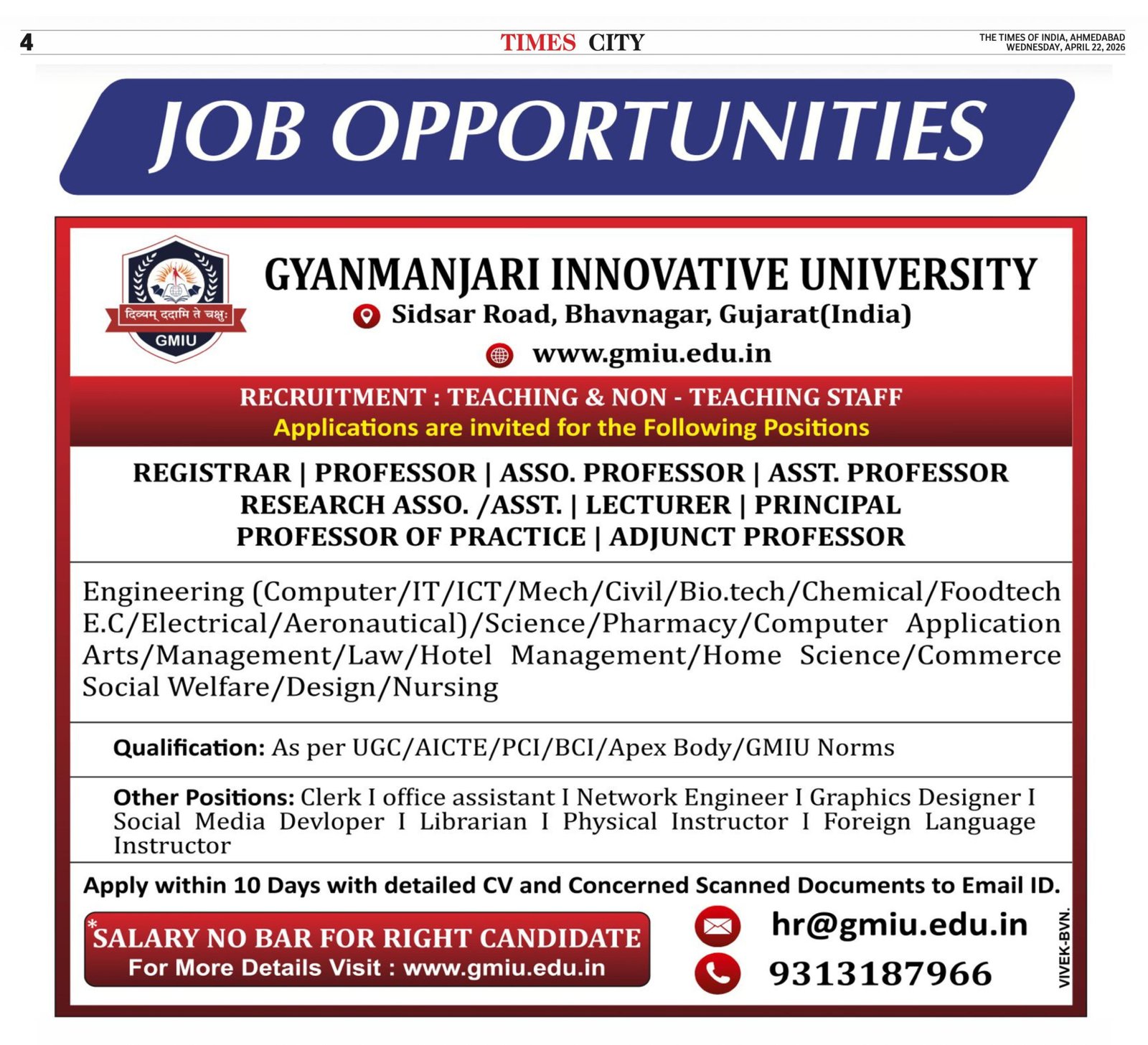 pressnote 22/04 @GMIU